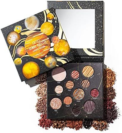 DiTO 12 Color Venus Makeup Palette, Highly Pigmented Eyeshadow Palette With Mirror For Daily Part... | Amazon (US)