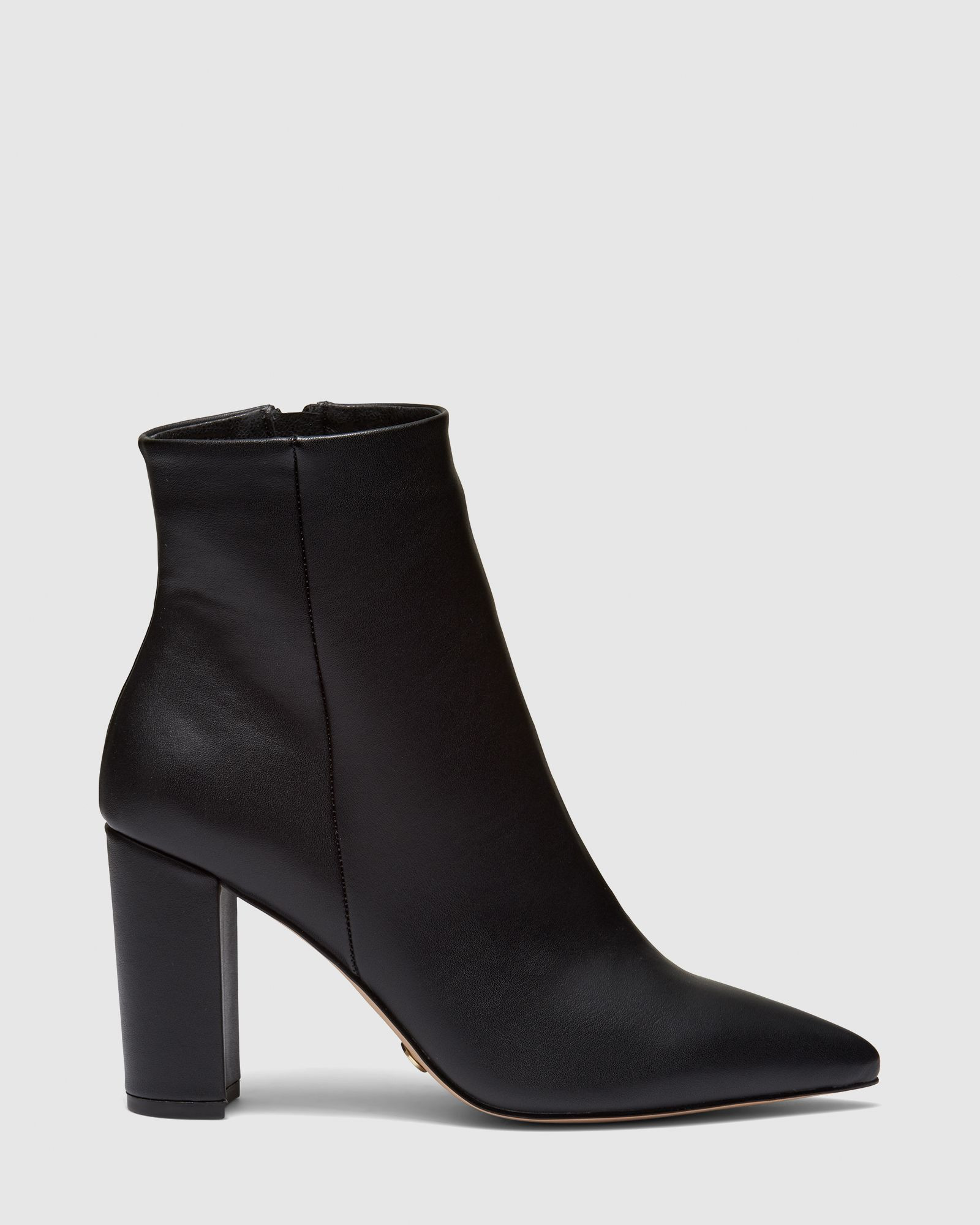 KAESHA BLACK Heeled Boots | Novo Shoes