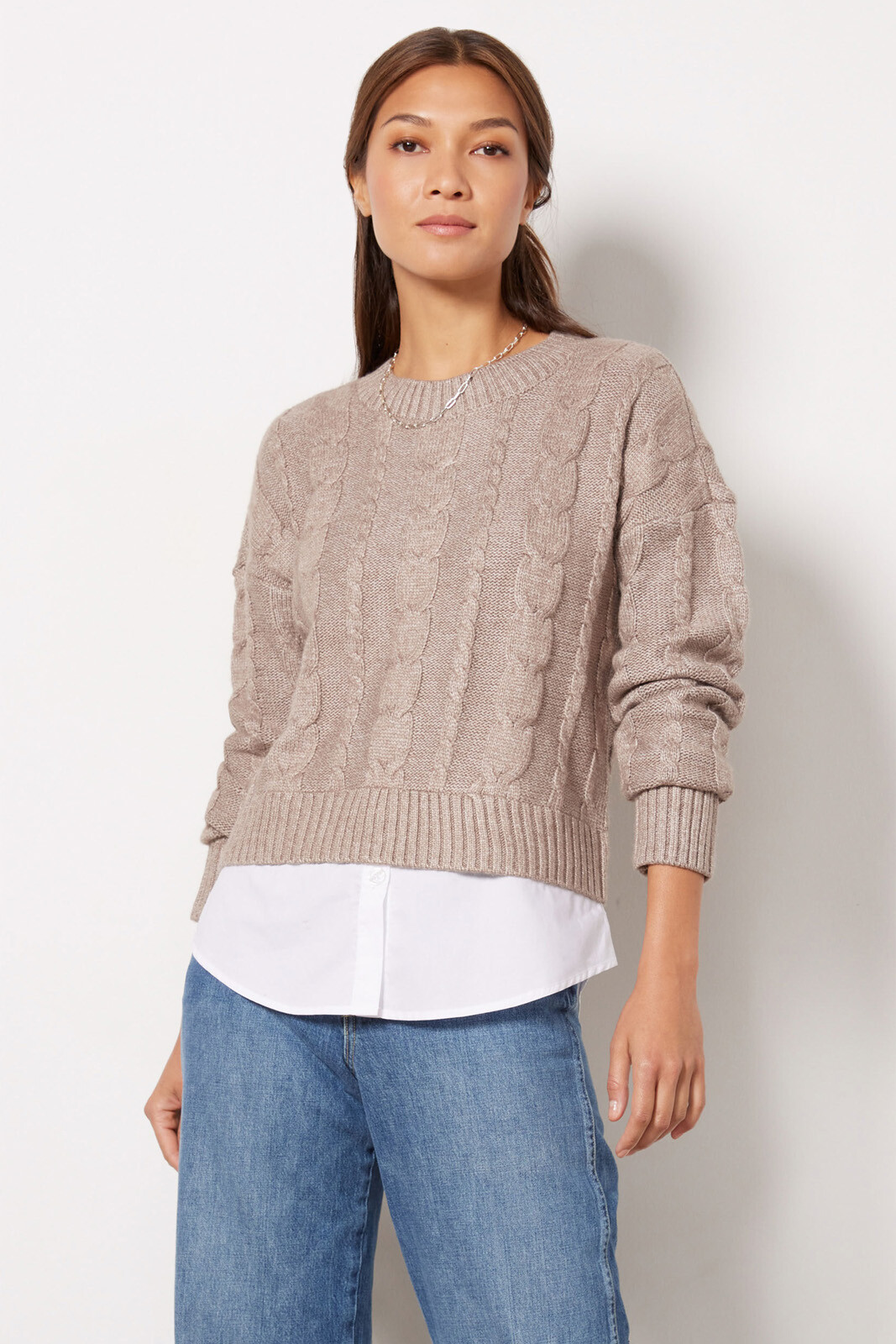 Cable Two Fer | Evereve