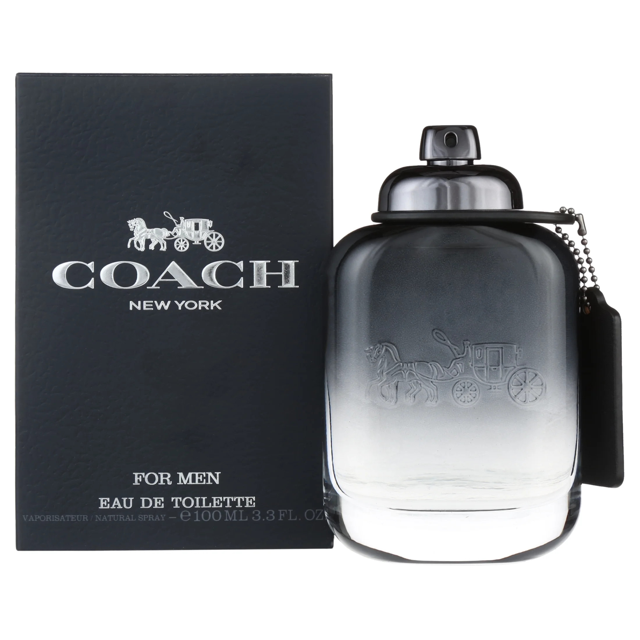 Coach New York Eau De Toilette Spray, Cologne for Men, 3.3 oz | Walmart (US)