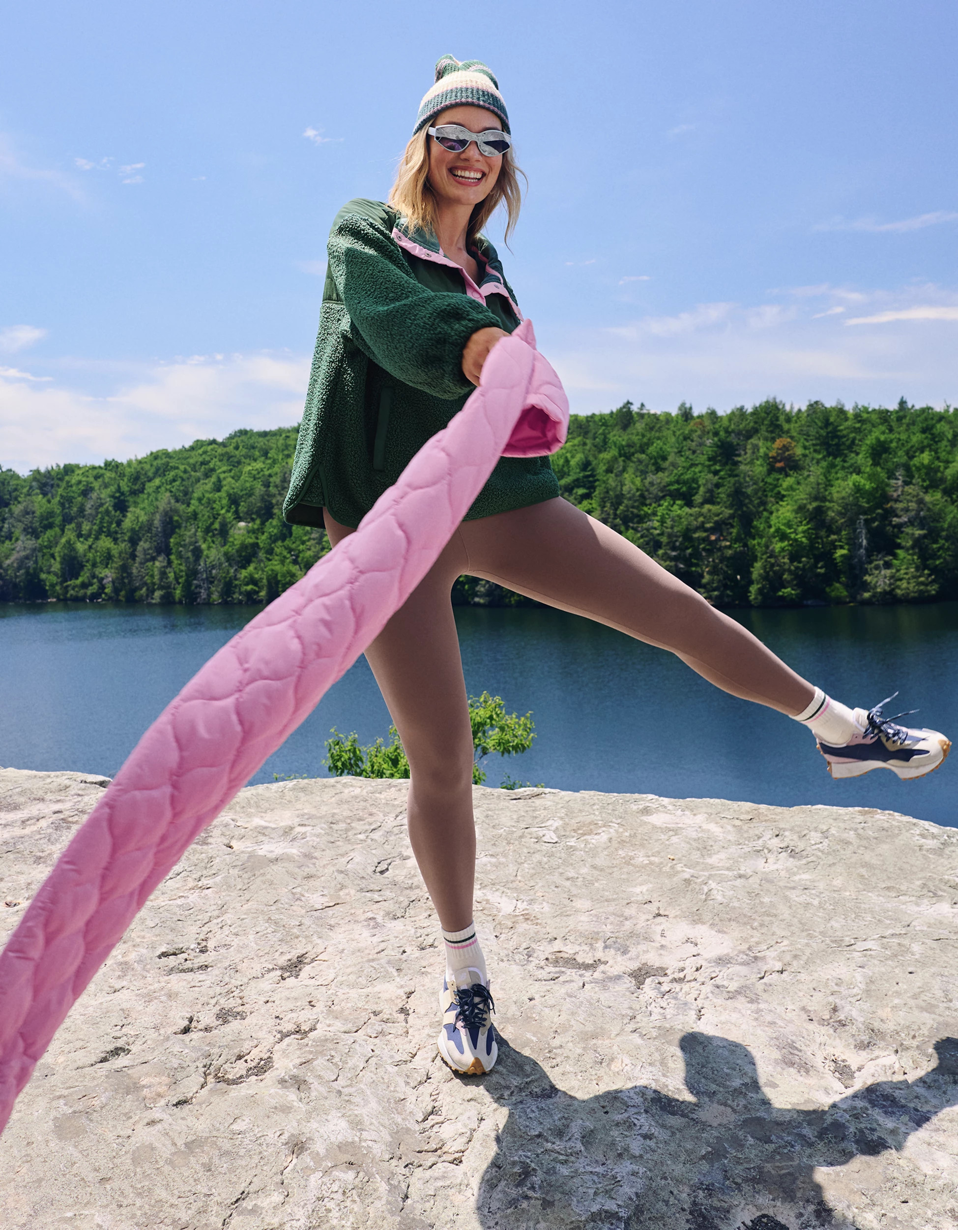 OFFLINE By Aerie Real Me XTRA High Waisted Layered Legging | Aerie