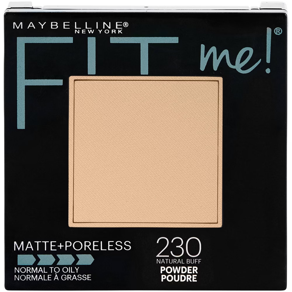 Maybelline Fit Me Matte + Poreless Pressed Powder - 230 Natural Buff - 0.29oz | Target