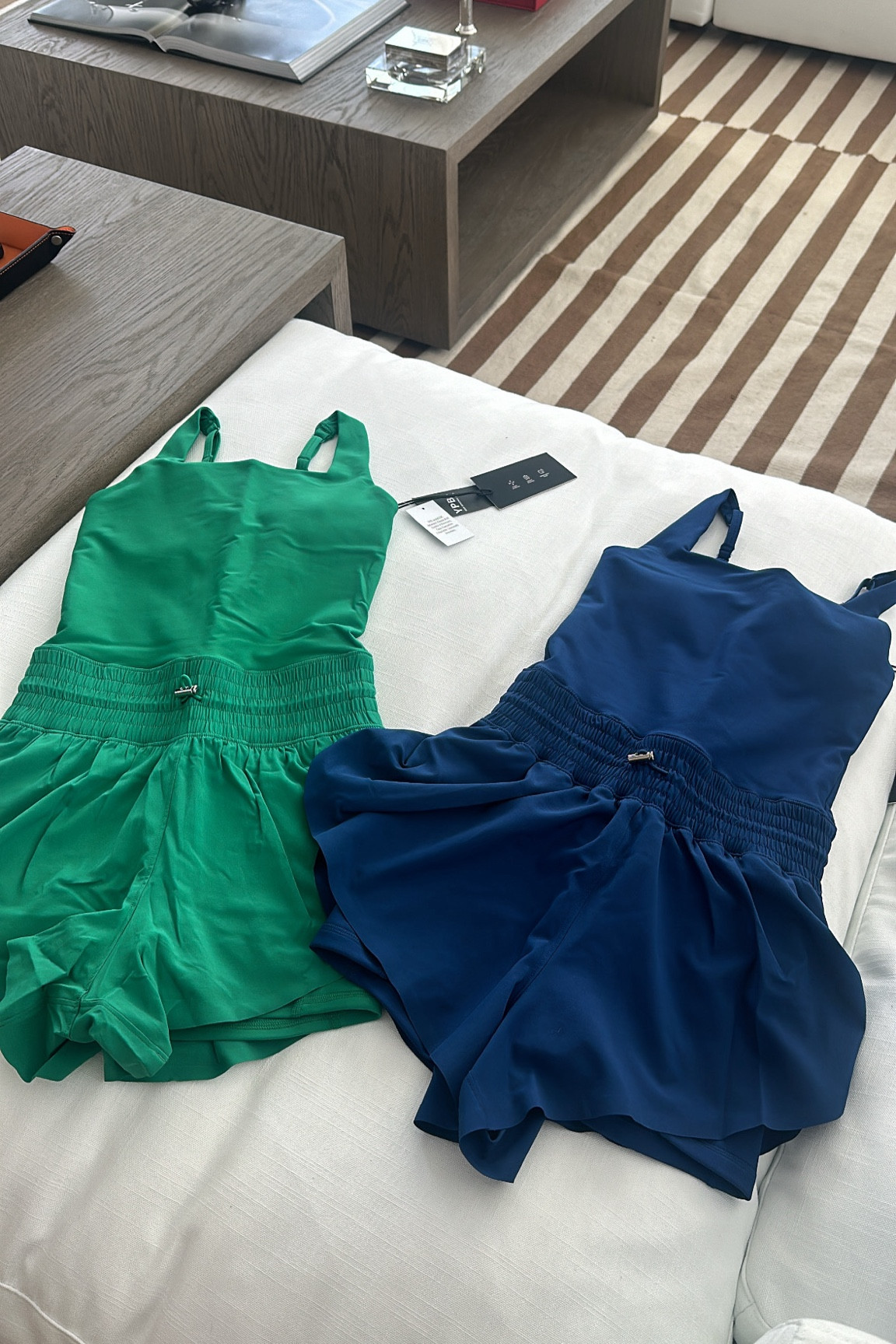 Two new colors of my fav workout romper from @abercrombie !!!! Runs true to size! 

#LTKfindsunder100 #LTKActive #LTKfitness