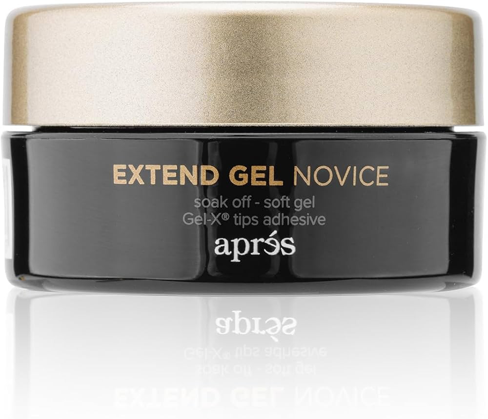 Apres Extend Gel Novice, Gel-X Nail Tips Adhesive, 15 ml Jar Edition, Soak Off - Soft Gel, HEMA-F... | Amazon (US)