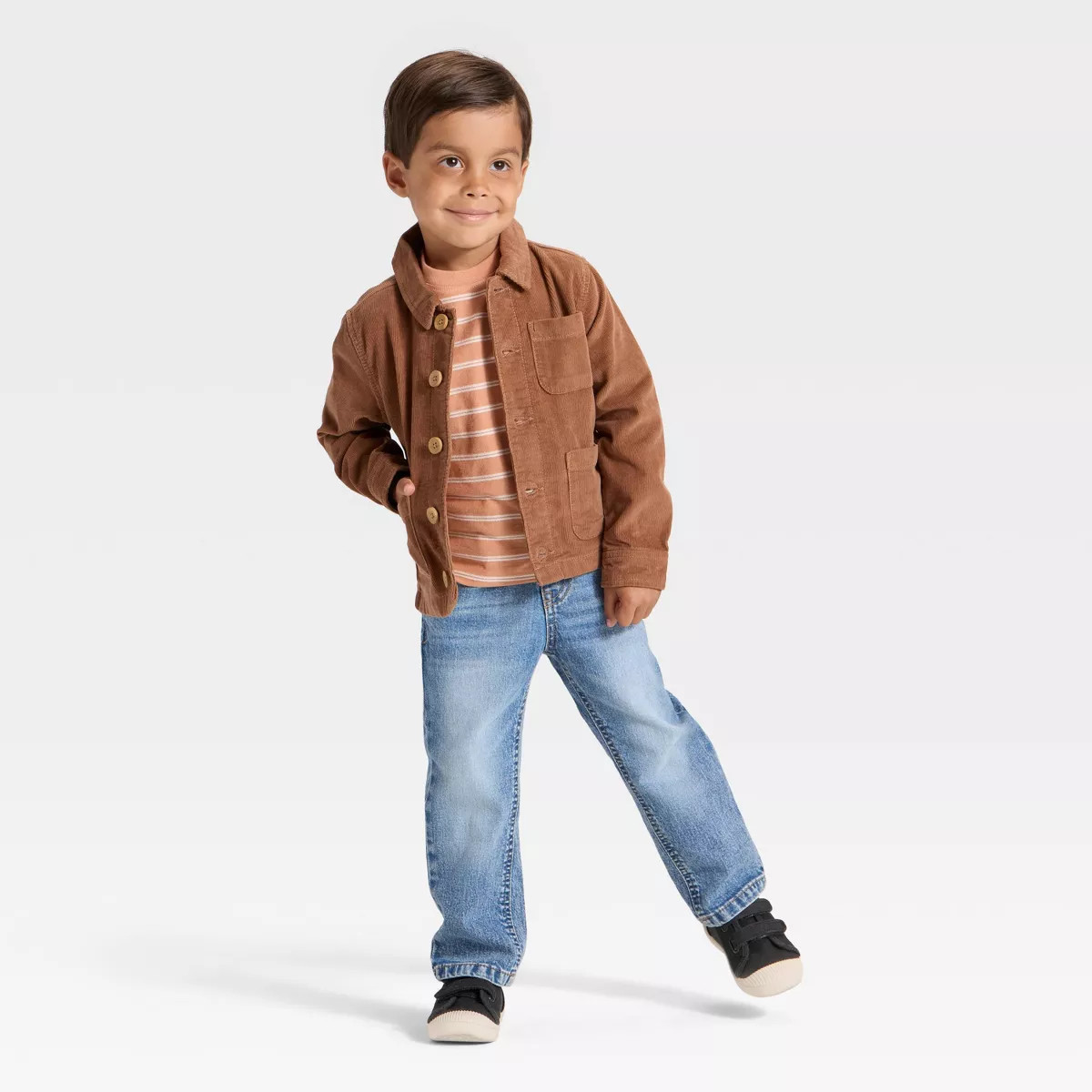 OshKosh B'gosh Toddler Boys' Corduroy Jacket - Brown | Target