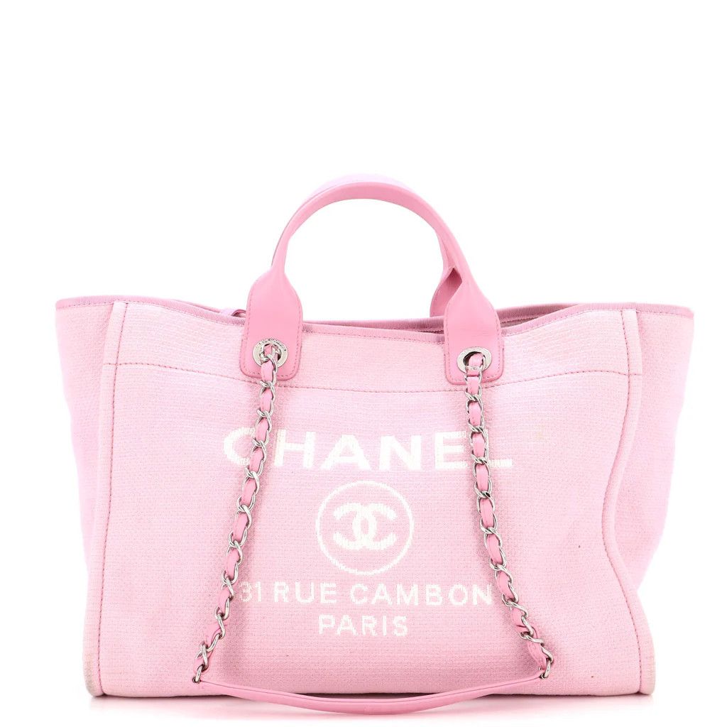 Deauville Tote Mixed Fibers Medium | Rebag