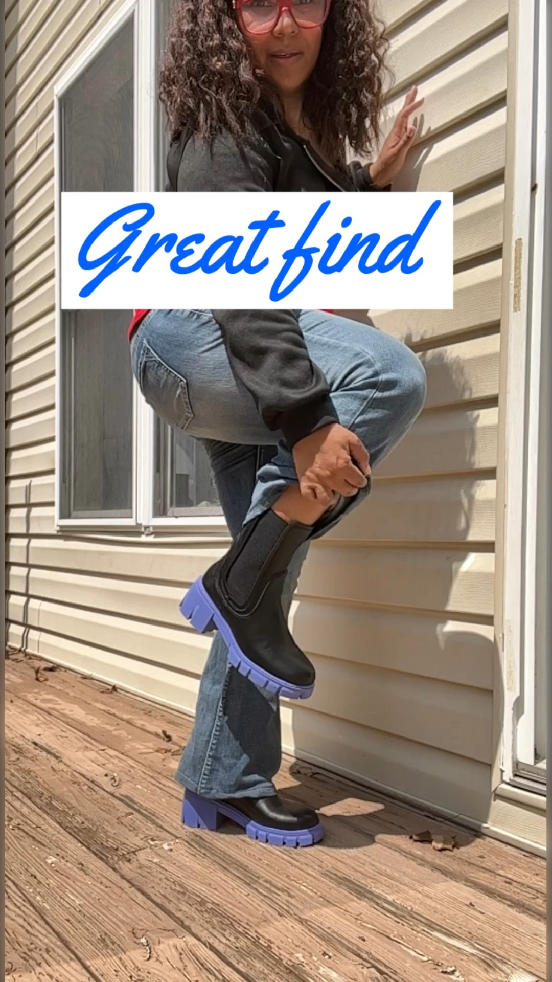 These boots are super comfortable pull on boots. The stretch for your calfs.
Size 7
Color: black and royal blue

Women's Lug Sole Platform Boots Mid Calf Elastic Chunky Block Heel Leather Chelsea Booties

#LTKCyberWeek #LTKshoecrush #LTKfindsunder50