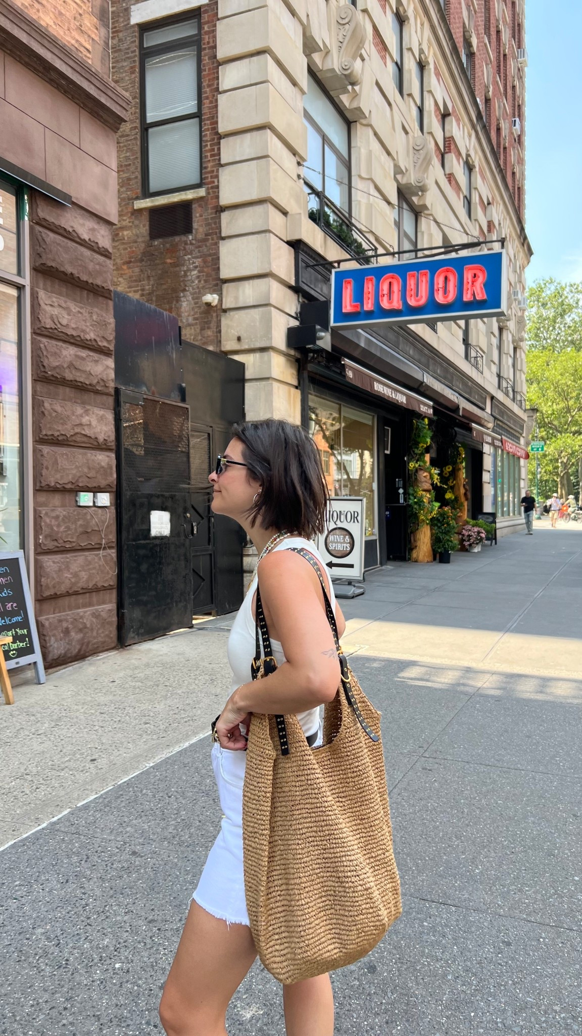 Summer outfit, summer whites, summer style, outfit ideas, outfit posts, style, casual style, nyc 

#LTKStyleTip #LTKFindsUnder100 #LTKSeasonal