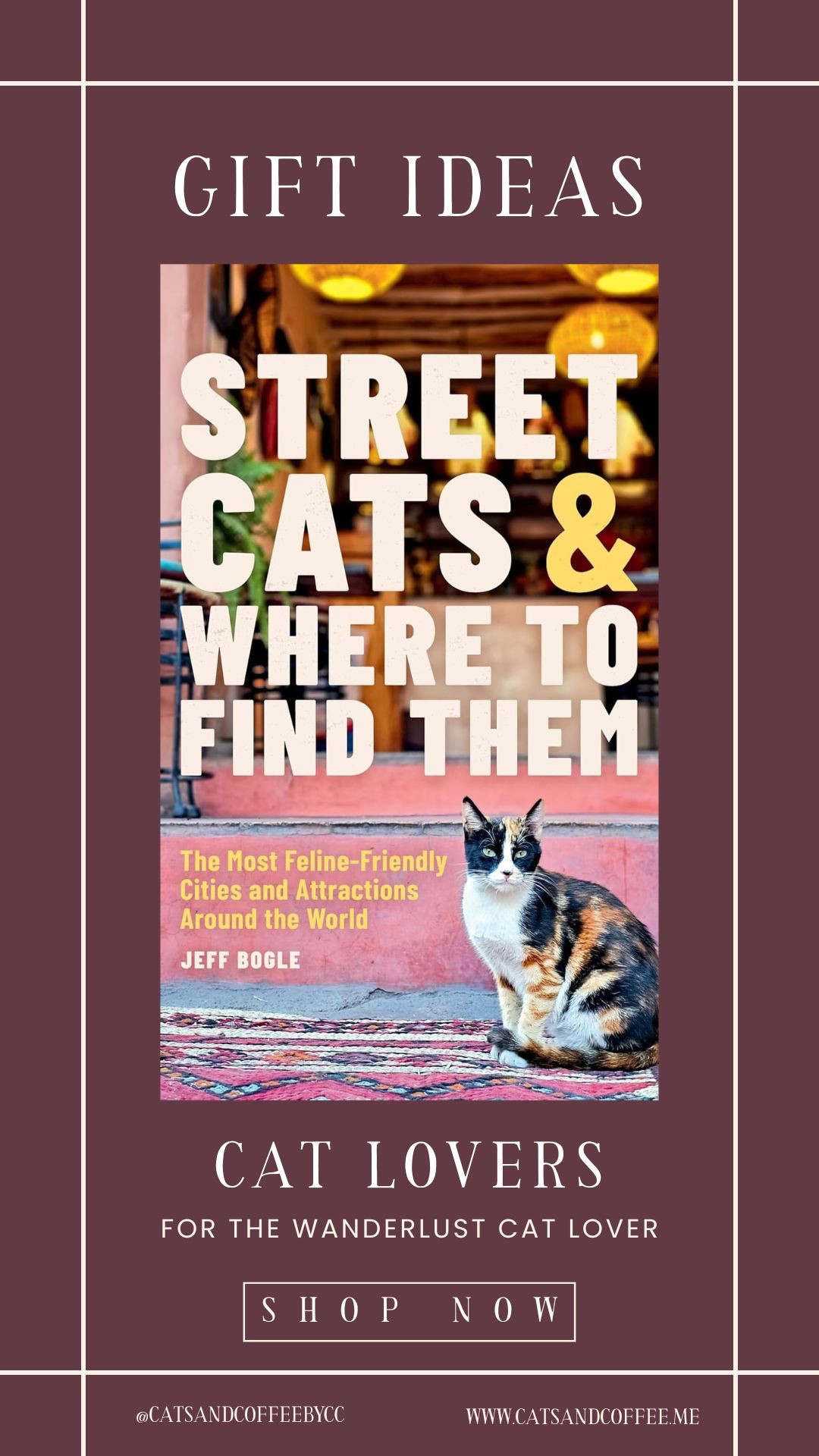 Holiday Gifts for Cat Moms ✨
 For the Wanderlust Cat Lover - A beautifully photographed book that celebrates cats around the world 😻 Perfect for coffee tables or cozy reading corners. I’m also tagging more cat lover favorites like Anthropologie’s Cat Candle and Cat Desk Calendar — stylish ways to celebrate feline charm year-round. 

 #LTKGiftGuide #LTKHoliday #LTKHome