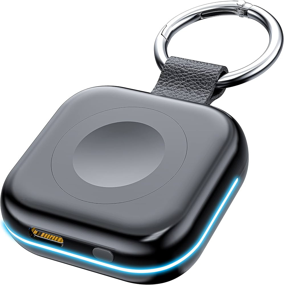 HUOTO Portable Charger for Apple Watch,Wireless Magnetic iWatch Charger 1200mAh Power Bank Travel... | Amazon (US)