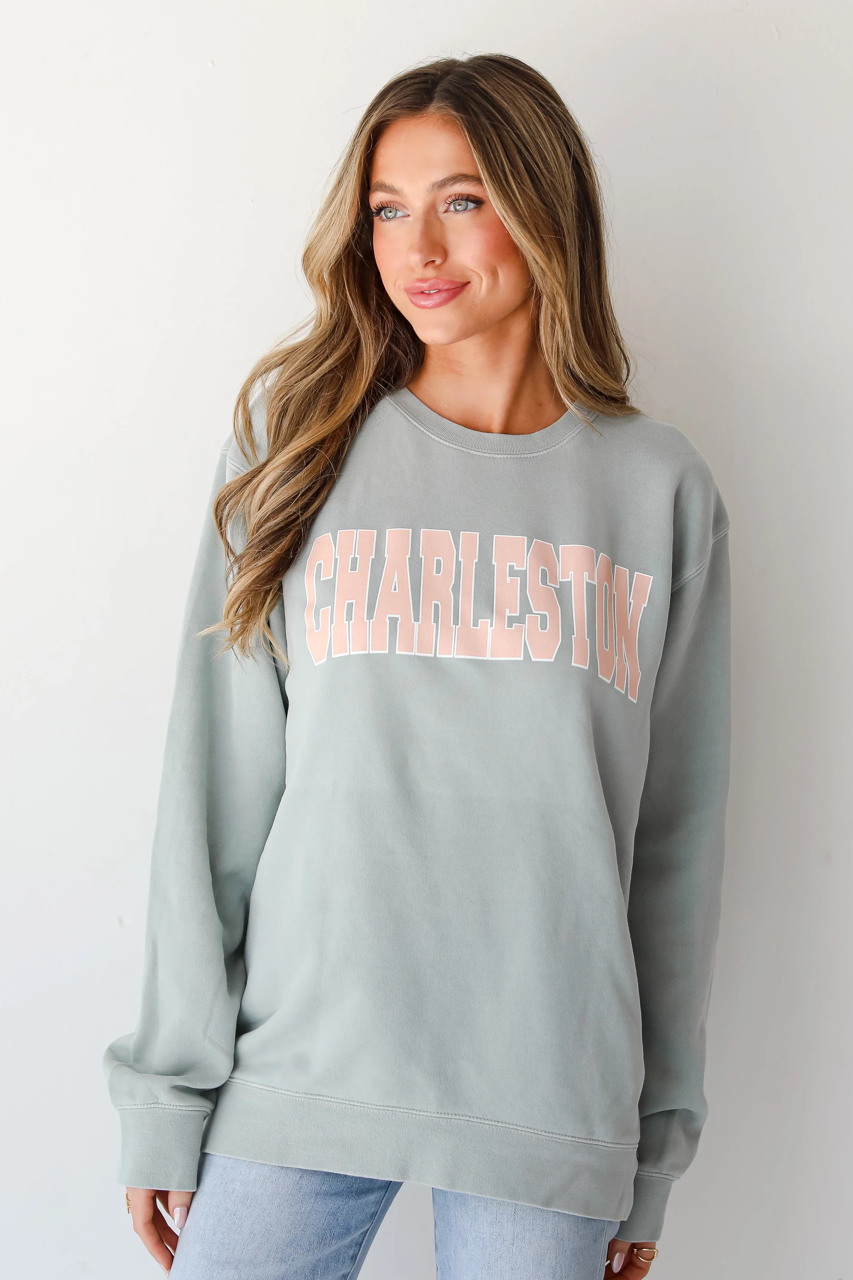 Sage Charleston Sweatshirt | Dress Up