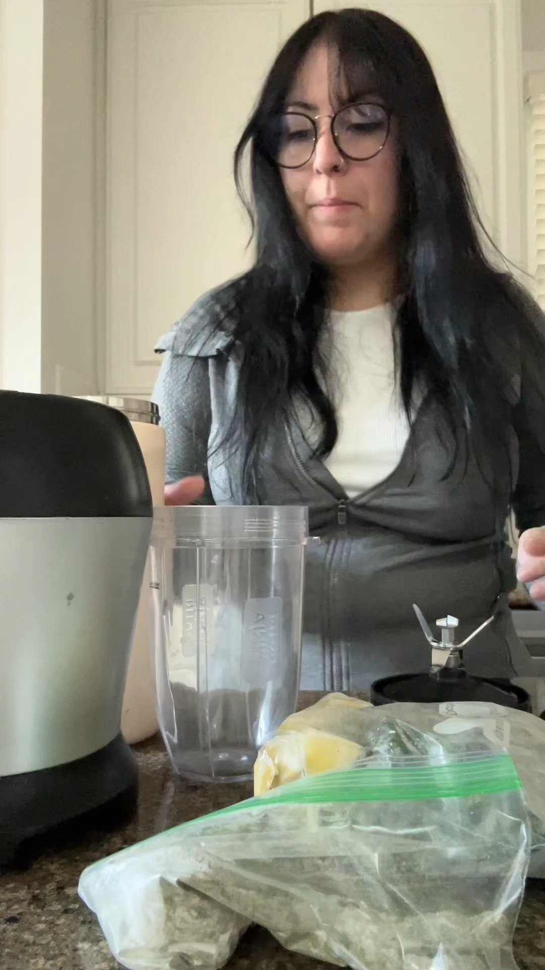 My current breakfast obsession 😍

I accidentally found the Oath Nutrition protein powder last week + tried it + fell in love, so obviously I had to recreate my favorite Tropical Smoothie drink + now I’ve had this smoothie every morning. 

It usually does not take 20 minutes or uses more than one dish but doing your regular things not in your own house is always a little chaotic. Hopefully it’ll go better next time 😂

——-

#eatwell #nourishyourself
#imobsessed 

#LTKActive #LTKFitness