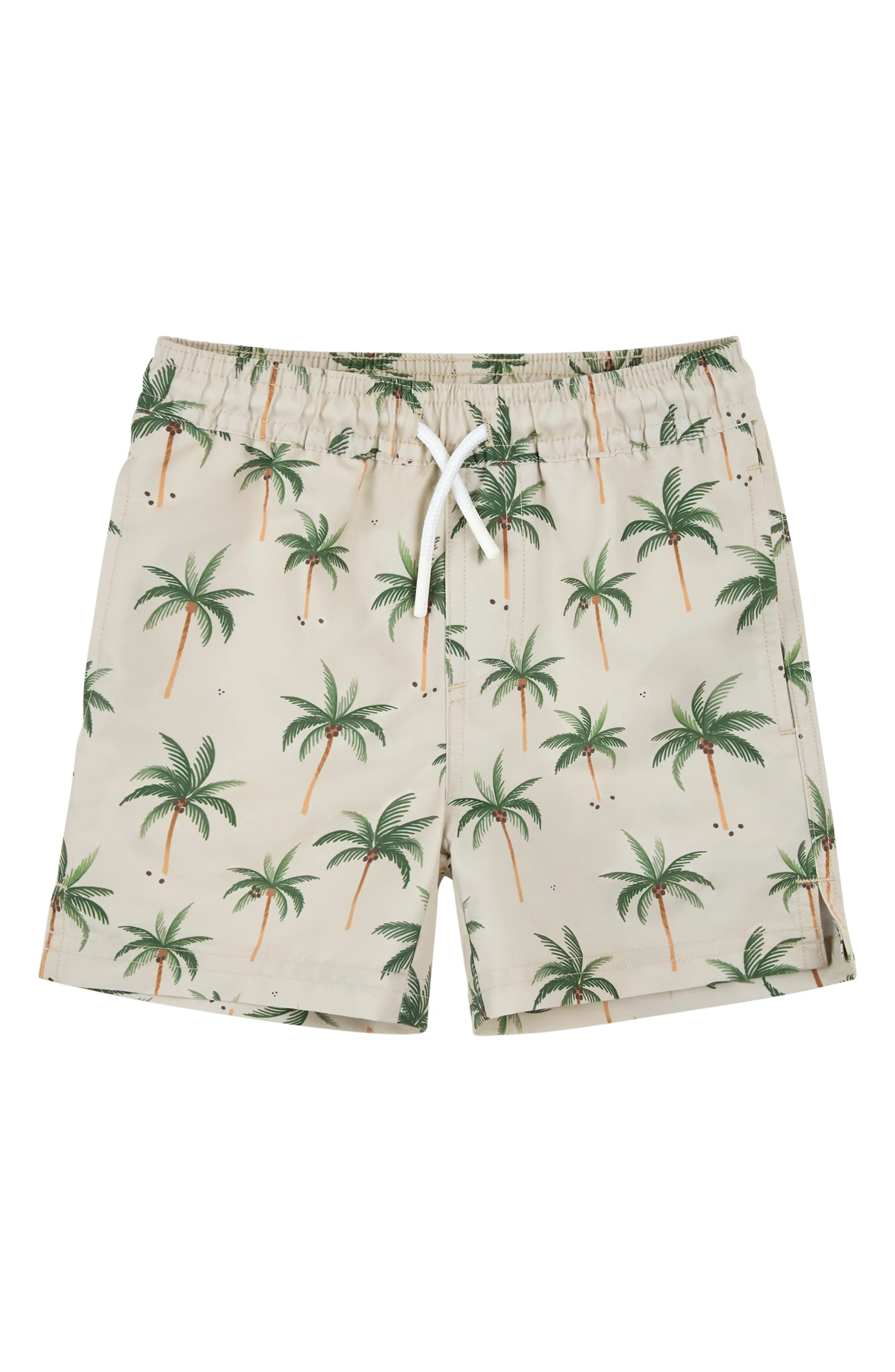 Kids' Palm Tree Print Swim Trunks (Men) | Nordstrom | Nordstrom