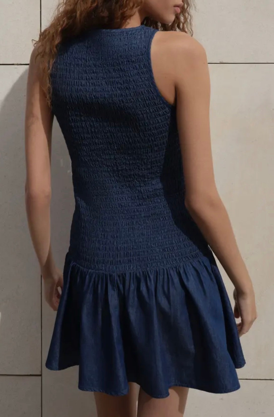 Denim dress
Suede sandals 

#LTKdayinmylife #LTKootd #LTKSeasonal