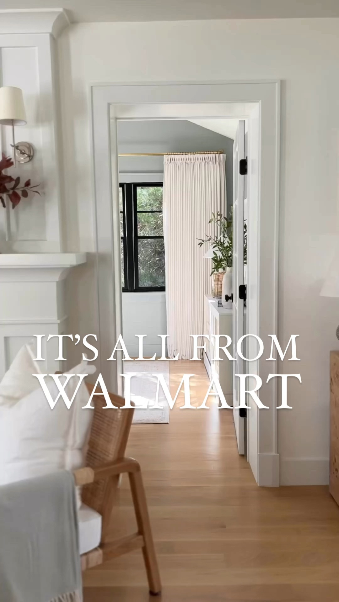 
It’s all from Walmart! Walmart has been absolutely dominating with their home decor furniture, and rug selections lately. Come back every Wednesday for more Walmart finds! 

#LTKStyleTip #LTKHome #LTKVideo