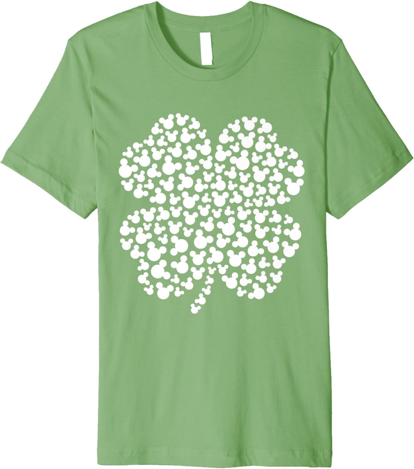 Disney Mickey Mouse Icons Shamrock St. Patrick's Day Premium T-Shirt | Amazon (US)