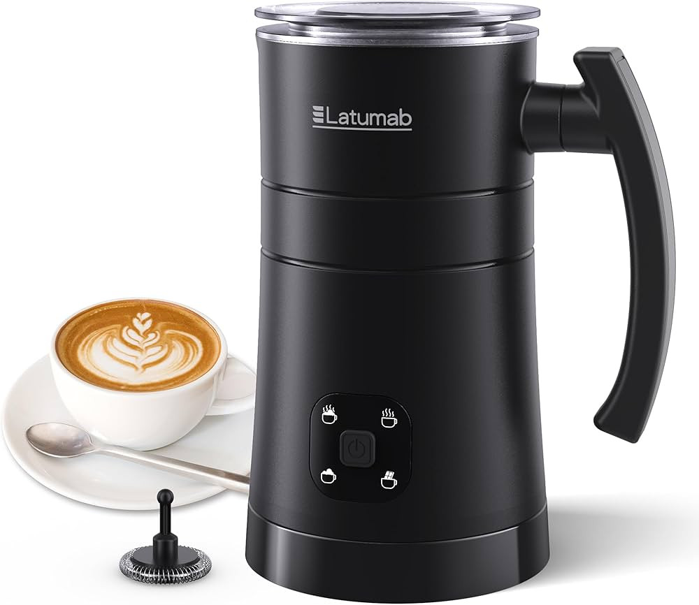 Electric Milk Frother, Latumab 4 in 1 Milk Steamer, 11.8oz/350ml Automatic Warm and Cold Foam Mak... | Amazon (US)