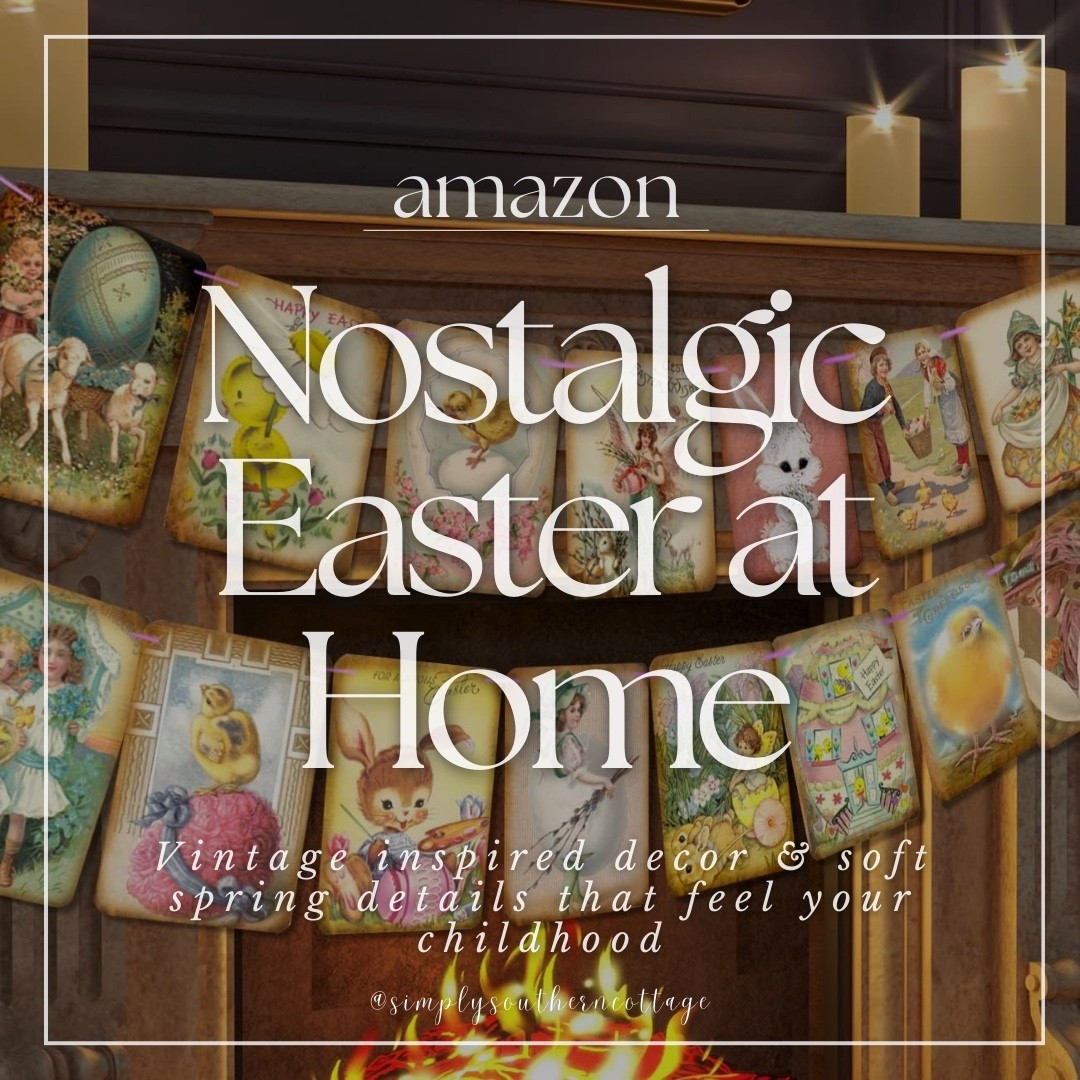 Nostalgic Easter at Home: Vintage inspired decor & soft spring details that feel like your childhood!
-
-
-
home, home decor, office decor, bedroom decor,  seasonal decor, spring decor, flowers, floral print, spring animals, amazon decor, amazon home 

#LTKSeasonal #LTKHome