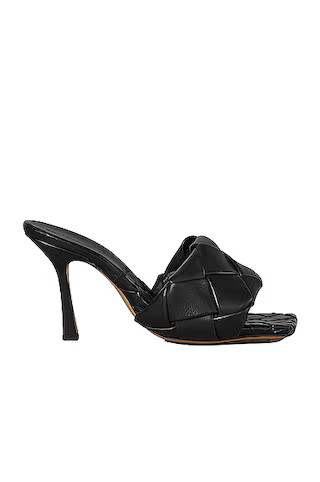 Bottega Veneta Lido Sandals in Black | FWRD | FWRD 