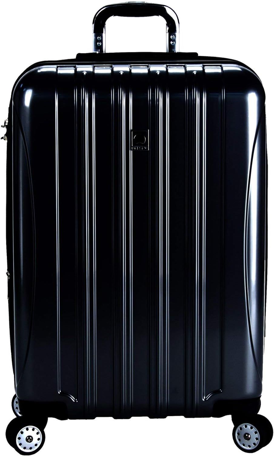 DELSEY Paris Helium Aero Hardside Expandable Luggage with Spinner Wheels, Black, Checked-Medium 2... | Amazon (US)