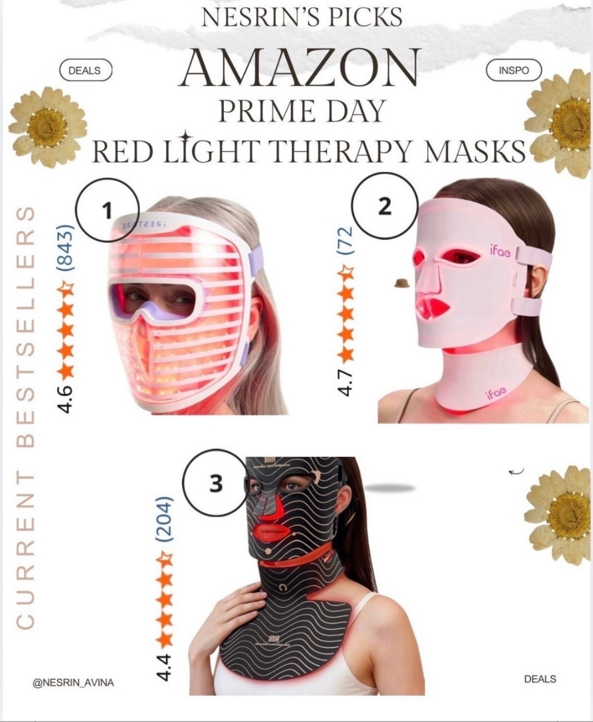 Trending red light therapy face and neck masks #redlighttherapy #facemask