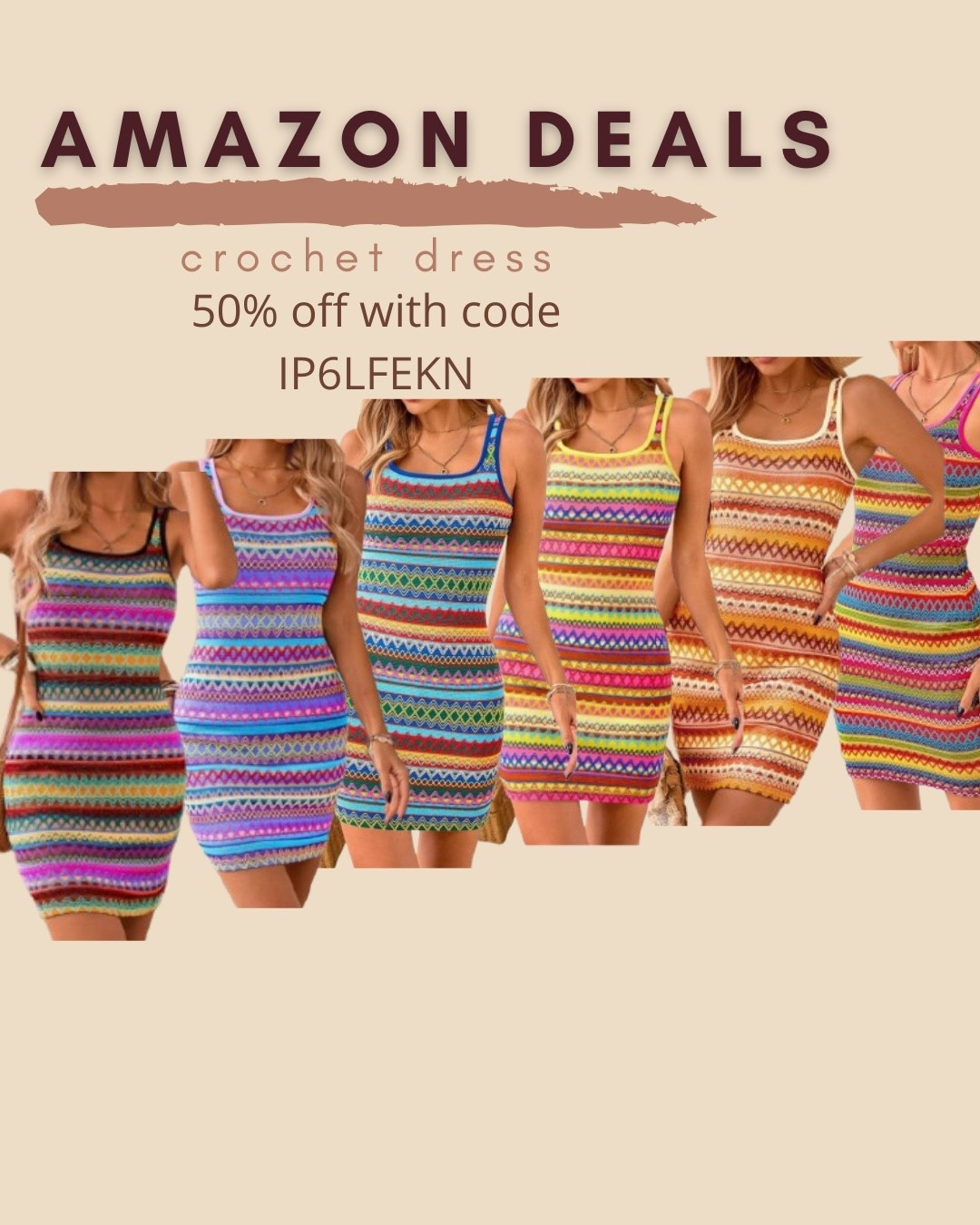 $17 ends 5/10

Amazon fashion
Amazon deals
Crochet dress
Beach dress
Resort wear
Vacation dress
Summer dress

#LTKSaleAlert