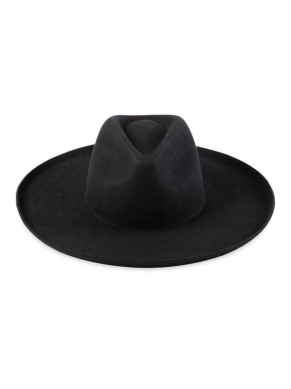 Women's The Melodic Wool Fedora - Black - Size Small | Saks Fifth Avenue