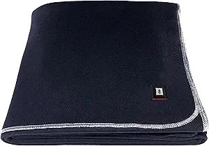EKTOS 90% Woolen Blankets, 90" x 66", Warmest Blanket, Washable Wool Blanket, US Navy Blanket (Na... | Amazon (US)