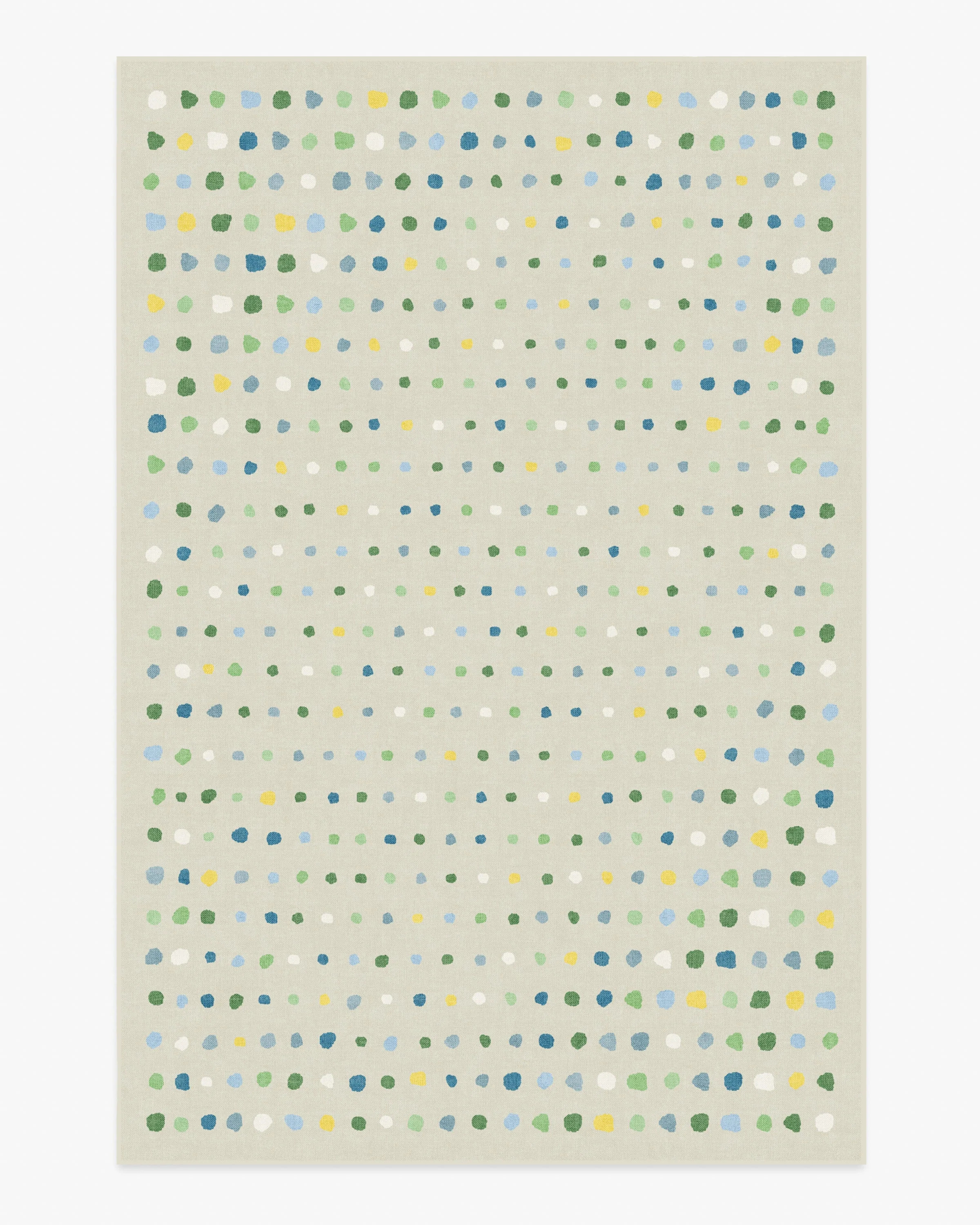 Jelly Dot Blue Rug | Ruggable US | Ruggable