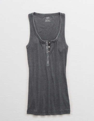 Aerie Gamechanger Henley Tank | American Eagle Outfitters (US & CA)