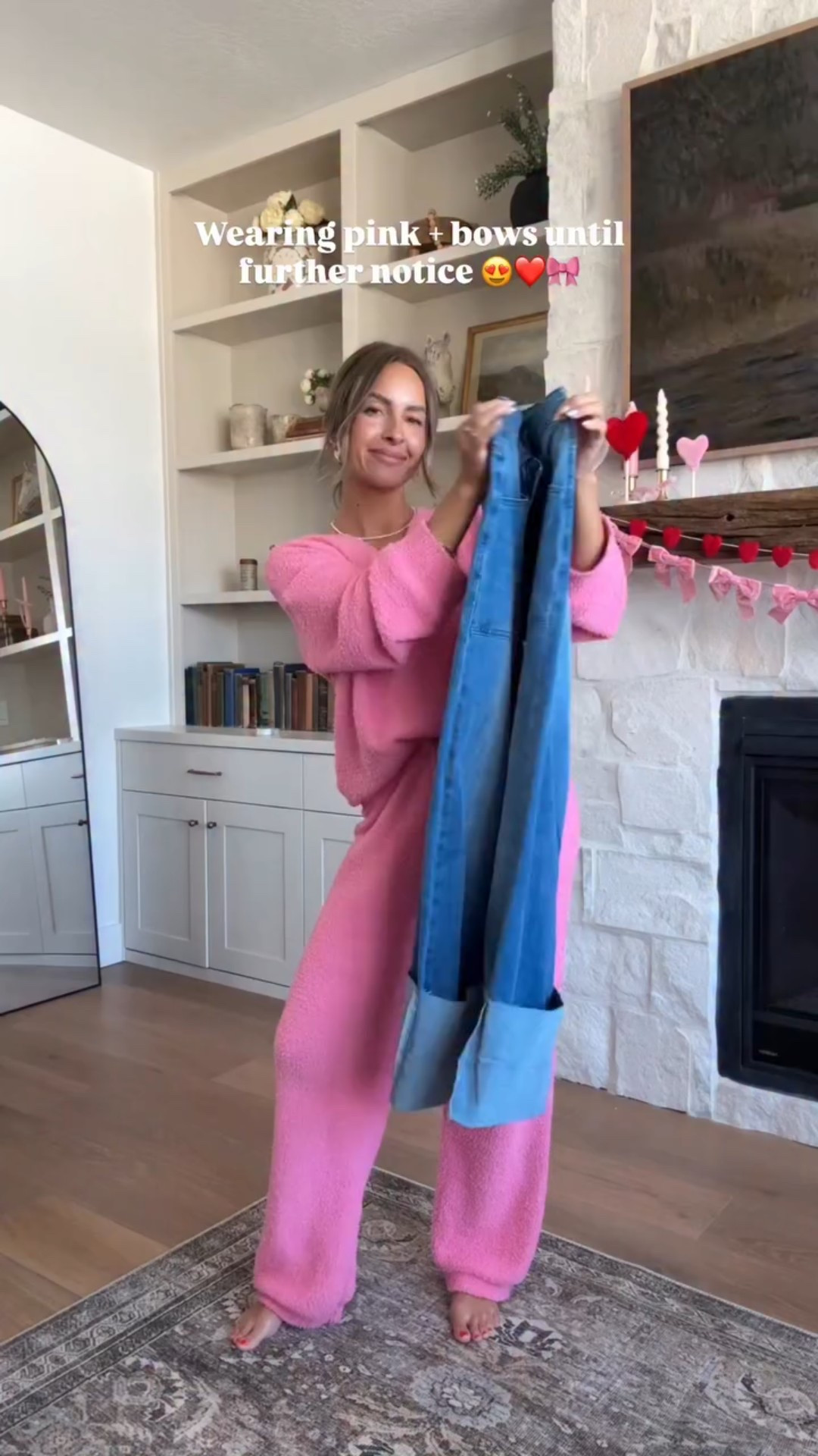 Wearing pink + bows until further notice ❤️😍🎀 Valentines ootd. Cute valentines date outfit. What I’m wearing for Valentine’s Day. Cute January fashion. Amazon fashion finds. #amazonfashion #amazonfashionfinds #amazonhaul