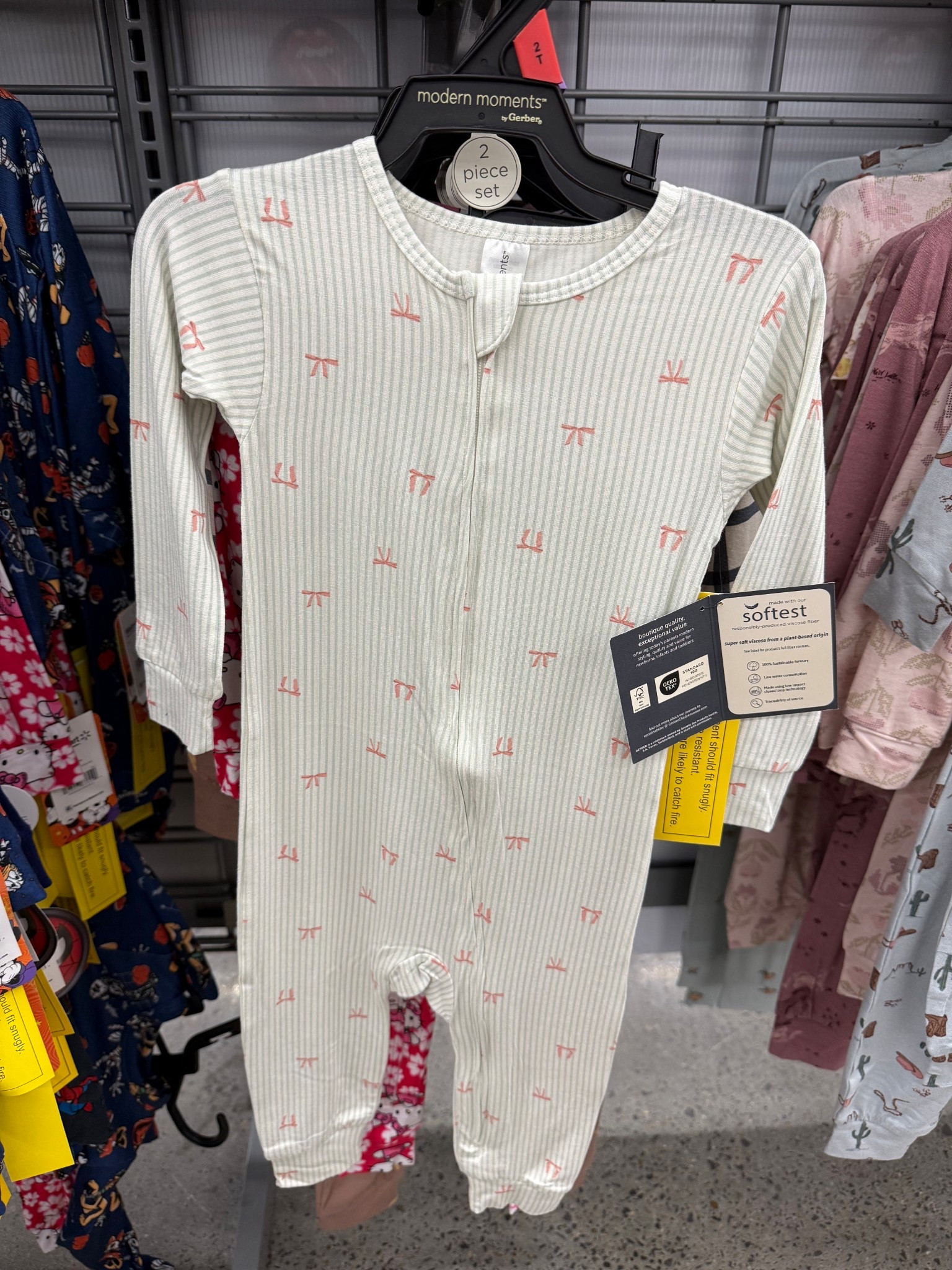 The cutest bow sleeper at Walmart!

#LTKSeasonal #LTKKids #LTKBaby