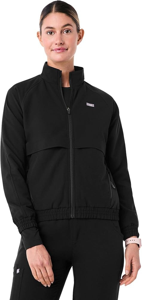 FIGS Sydney Scrub Jacket for Women — 5 Pockets, Classic Fit, Mesh Lining, 4-Way Stretch Women... | Amazon (US)