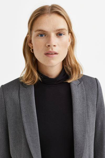 Viscose-blend blazer | H&M (UK, MY, IN, SG, PH, TW, HK)