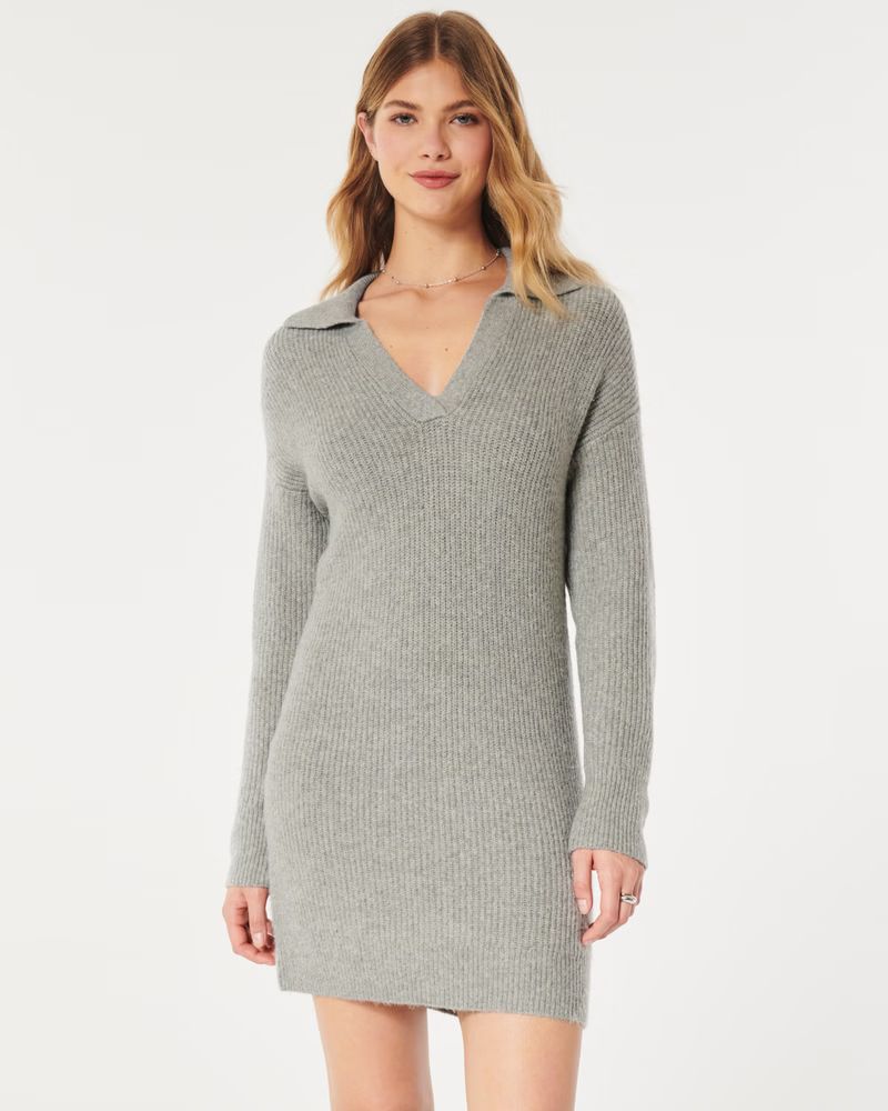 Collared Sweater Dress | Hollister (US)