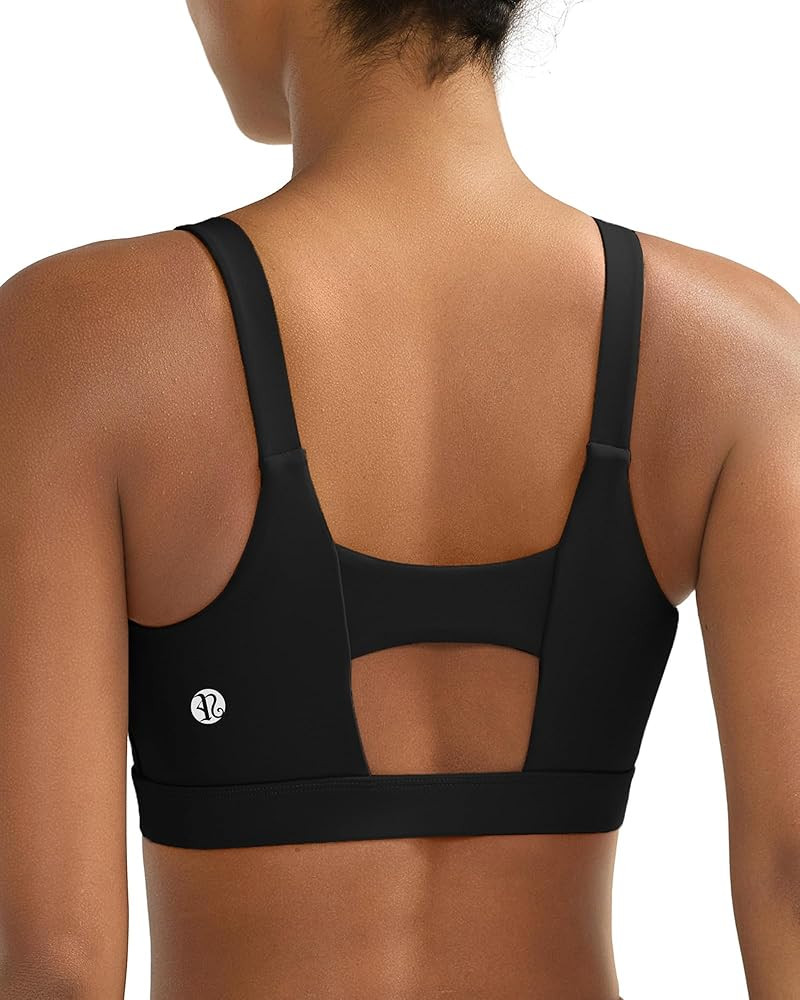 RUNNING GIRL Sports Bra for Women High Support, Molded Cup Supportive High Impact Sports Bras wit... | Amazon (US)