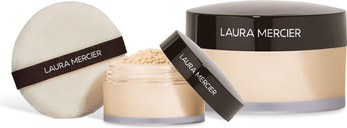 Translucent Loose Setting Powder Duo & Velour Puff Set | Nordstrom