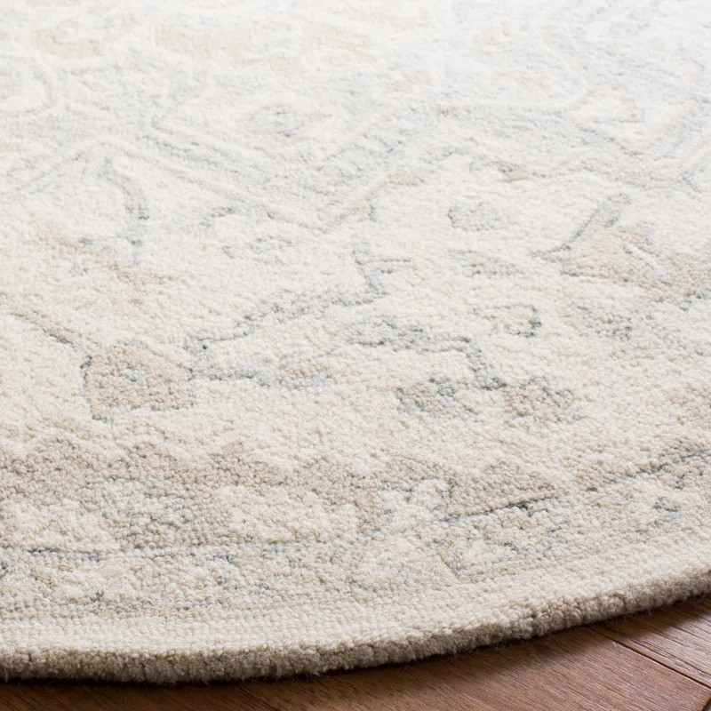 Barden Oriental Handmade Flatweave Wool Ivory/Beige Area Rug | Wayfair North America