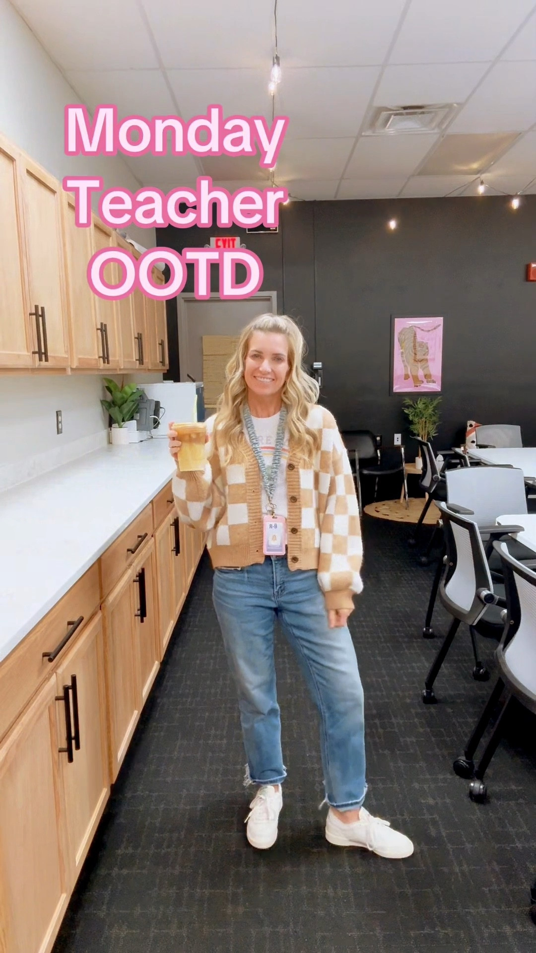 Cold temps, cold coffee, but warm sweater! 🤎

#LTKgrwm #LTKWorkwear #LTKootd