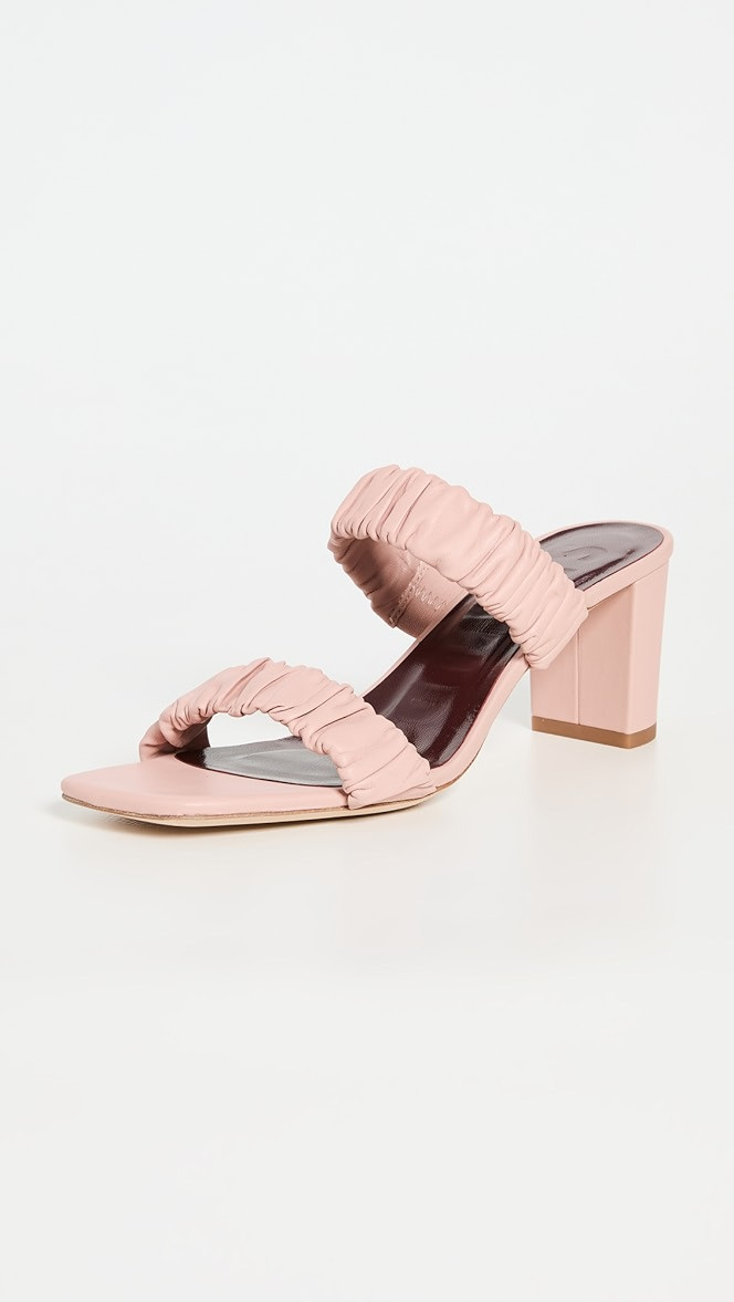 Frankie Ruched Sandals | Shopbop