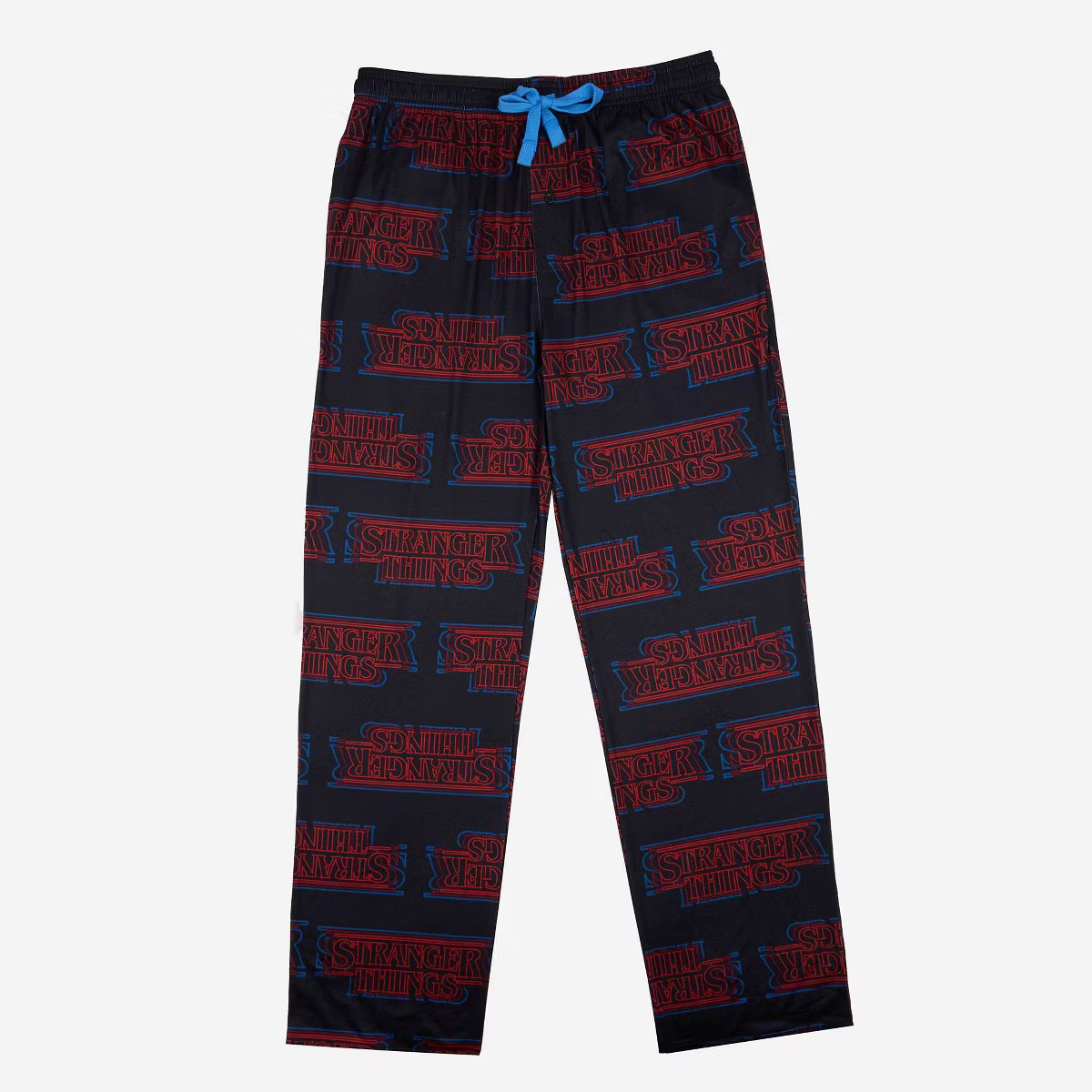 Men's Stranger Things Pajama Pants - Black | Target