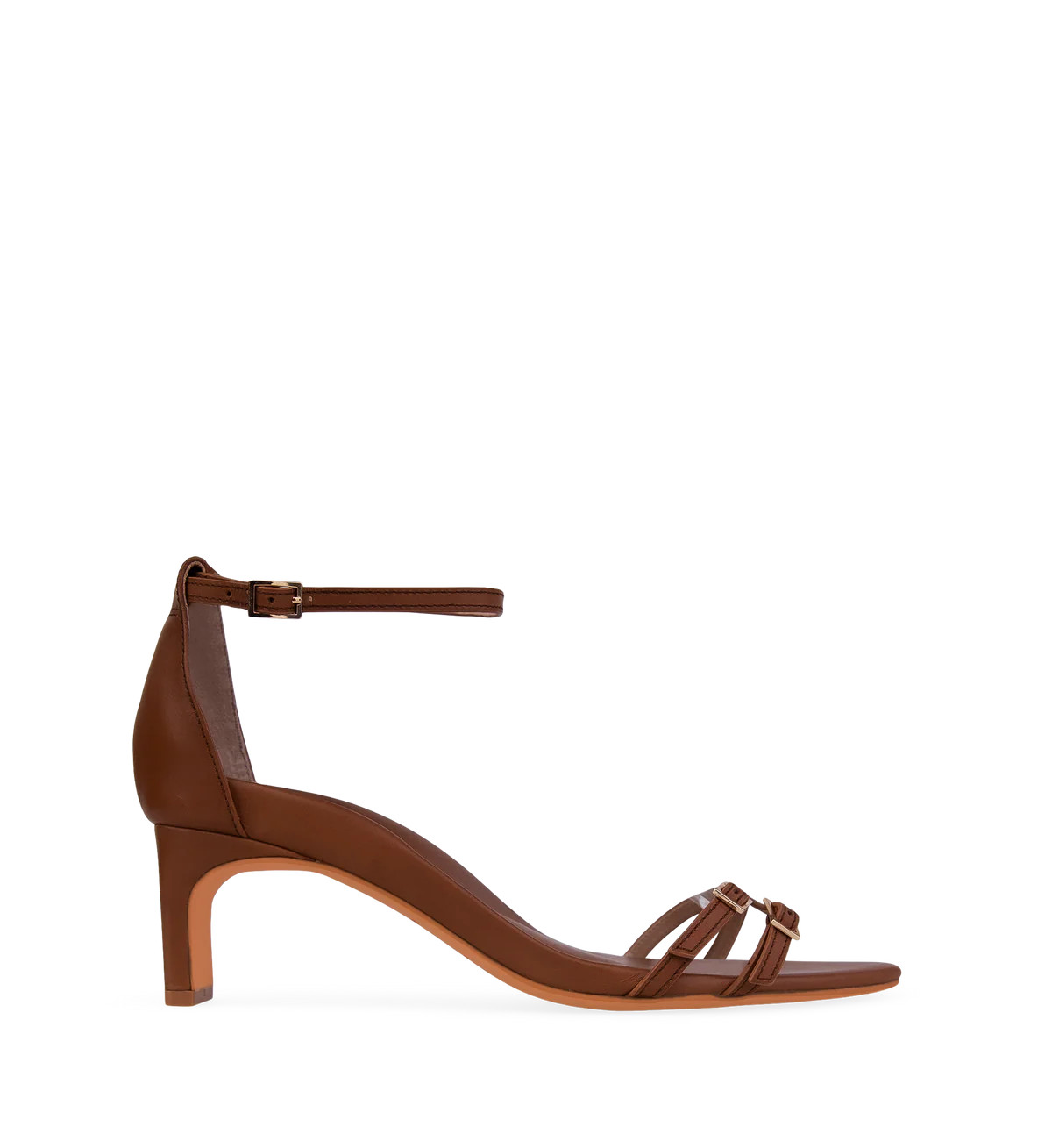 Capercaillie Nutshell Leather Low Heels | Bared Footwear | Bared Footwear
