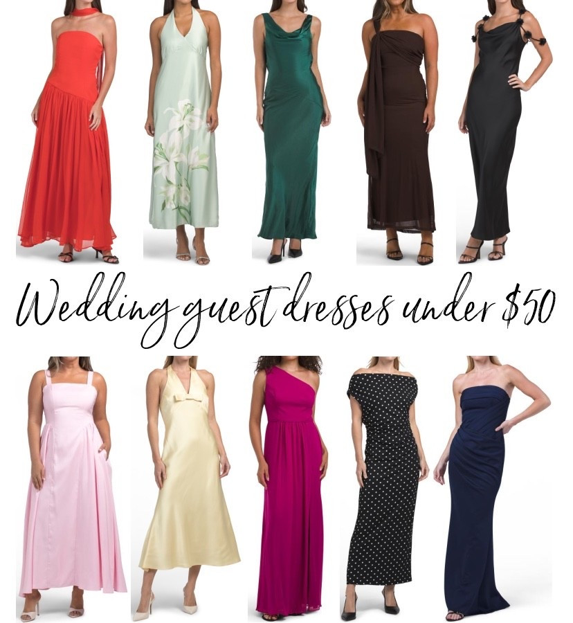 Wedding guest dresses under $50! 
Summer wedding guest dress
Cocktail dress
Black tie wedding guest dress

#LTKSeasonal #LTKSaleAlert #LTKWedding