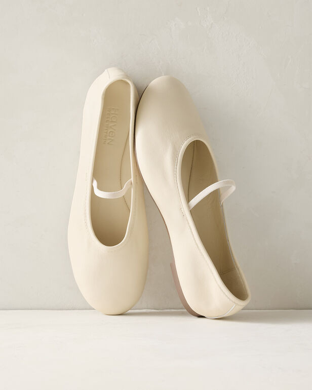 Leather Mary Jane Ballet Flats | Haven Well Within
