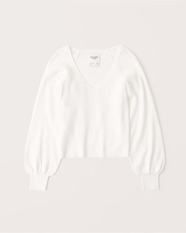 Puff Sleeve Sweater | Abercrombie & Fitch (US)