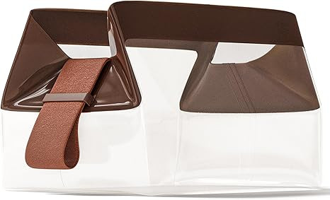 Cadence Parcel - Clear Kit with Magnetic Closure - Durable and Leak-Resistant Travel Toiletry Kit... | Amazon (US)