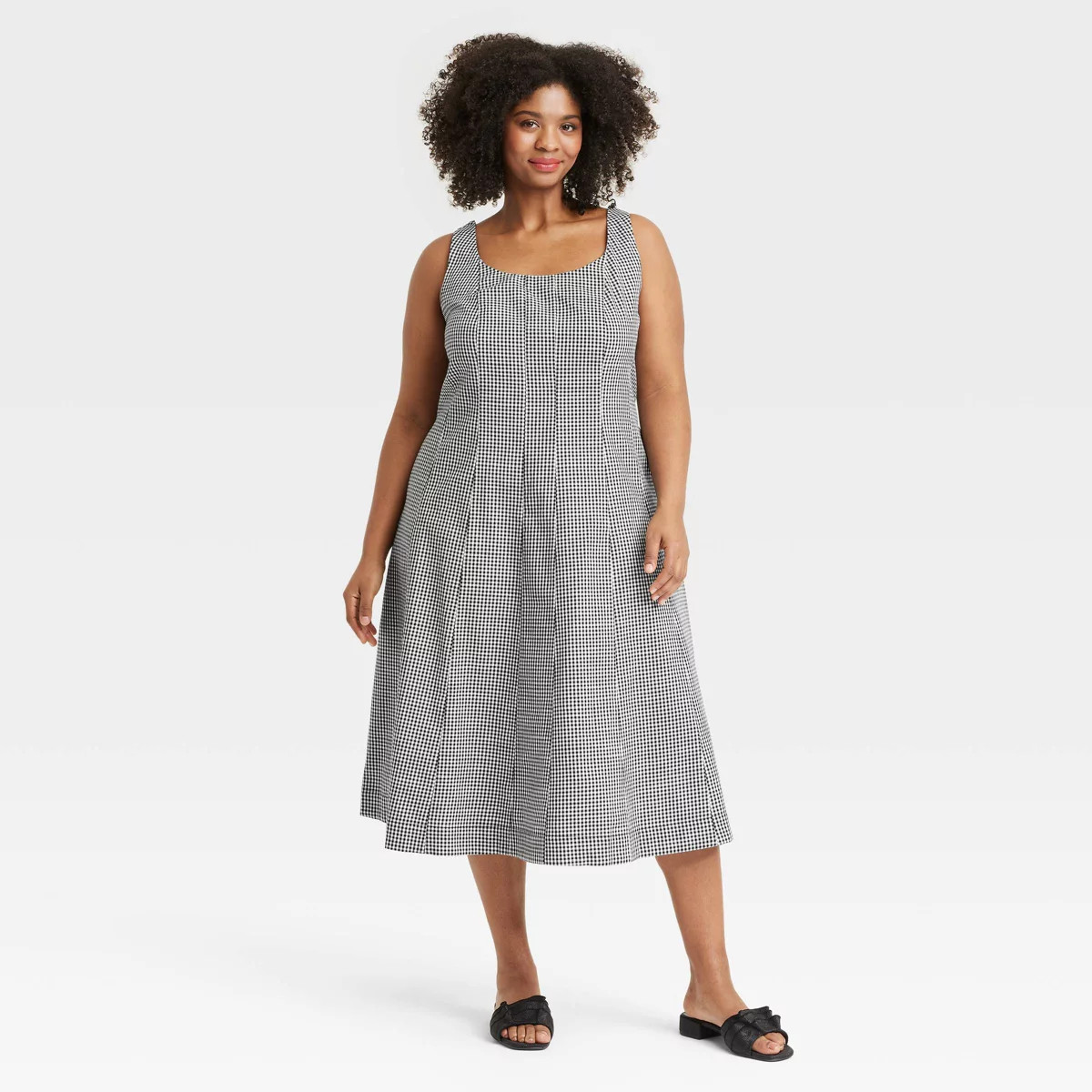 Women's Corset Midi A-Line Dress - A New Day™ | Target
