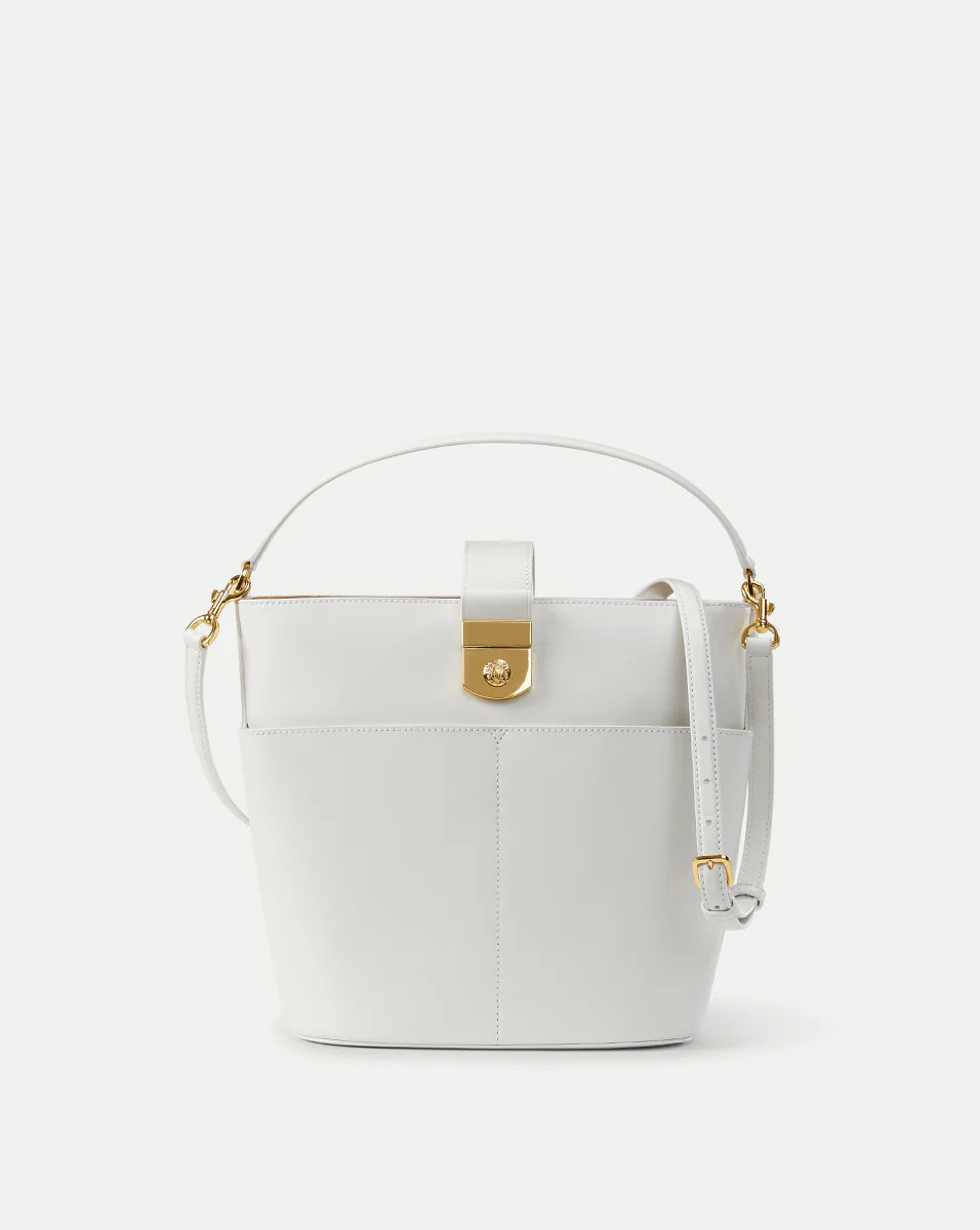 Large Crest Lock Bucket Bag | Veronica Beard