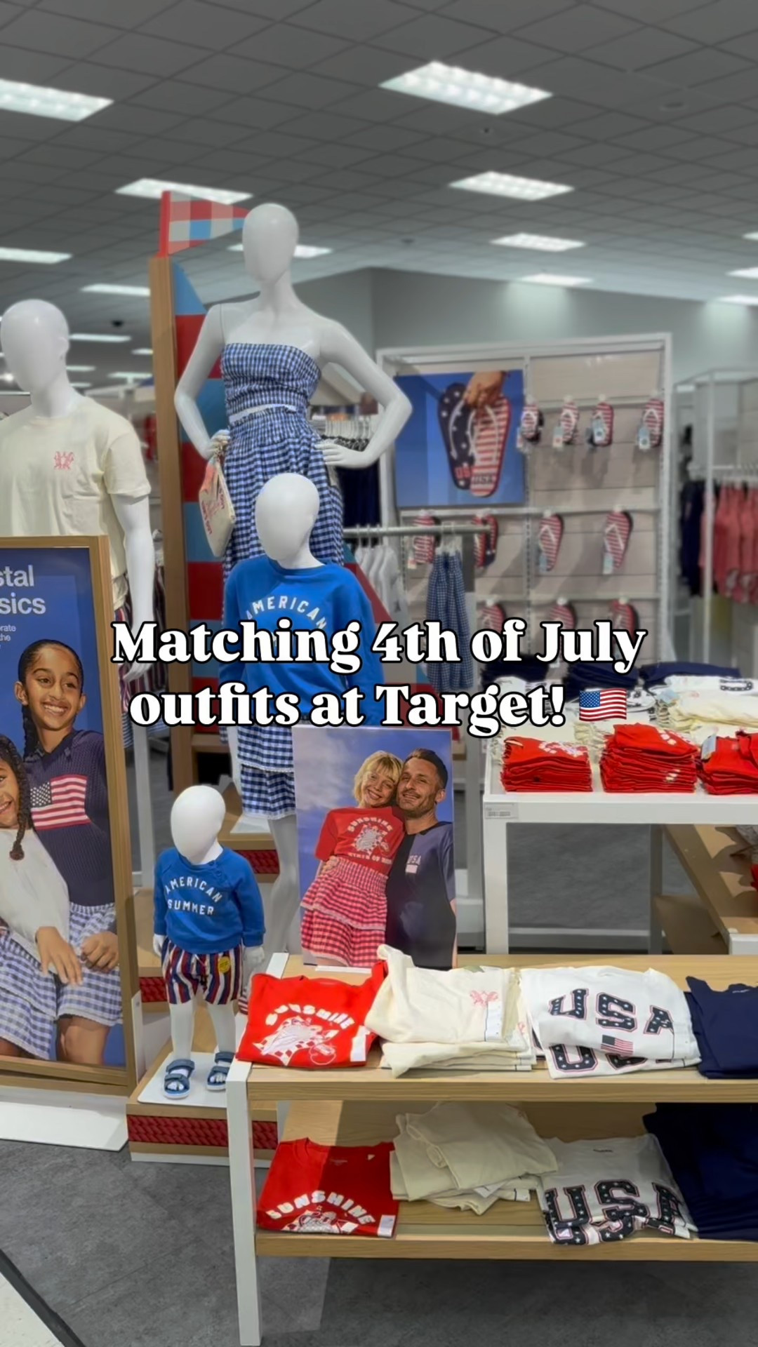 Matching 4th of July outfits for the entire family! Love this new collection so much!! ❤️🤍💙 **Entire collection linked in my products collection “Target Matching 4th of July Outfits"

#LTKFindsUnder50 #LTKSeasonal #LTKFamily