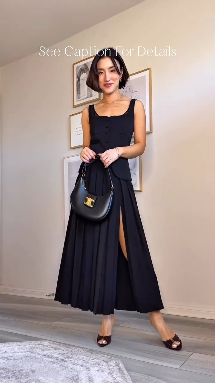 Style Over 40 – TB to my Birthday outfit 🎉 

I’ve had my eye on this sleek little skirt set from Meshki for ages, and my 43rd birthday felt like the perfect excuse to finally snag it. 🤭

Love how elevated and flattering it looks—and since it’s a 2-piece, you know I’ll be mixing and matching these pieces all season long.🖤

Also, it’s on sale right now (yes, really!) and sizes are almost gone—so don’t wait like I did! 😉

Wearing size XS in both the top and skirt 💫
👠 YSL 
💼 Celine

#StyleOver40 #BirthdayLook #MeshkiStyle #OOTDOver40 #AgelessStyle #ChicSet #Over40Fashion #TwoPieceOutfit

#LTKStyleTip #LTKShoeCrush #LTKOver40